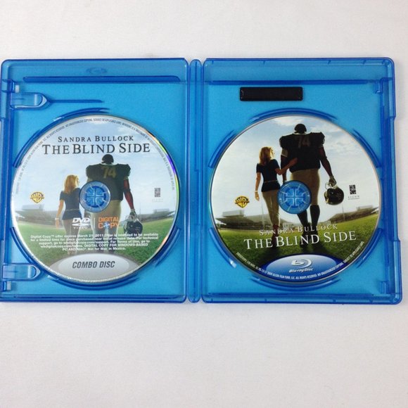 The Blind Side - 2009 - 2 Disc Blu Ray DVD -w/Slip Cover - Used - Picture 6 of 6